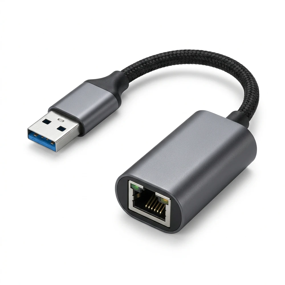 Ugreen USB 3.0 - RJ45 Gigabit Ethernet (1000 Mbps) DoIP ve ENET Bağlantı Dönüştürücü Adaptör